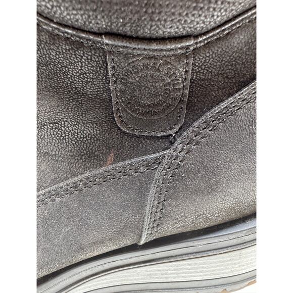 B52 By Bullboxer Devin Wedge Boots Sz 11 Black 595 Moto Combat Original Style - Picture 8 of 9